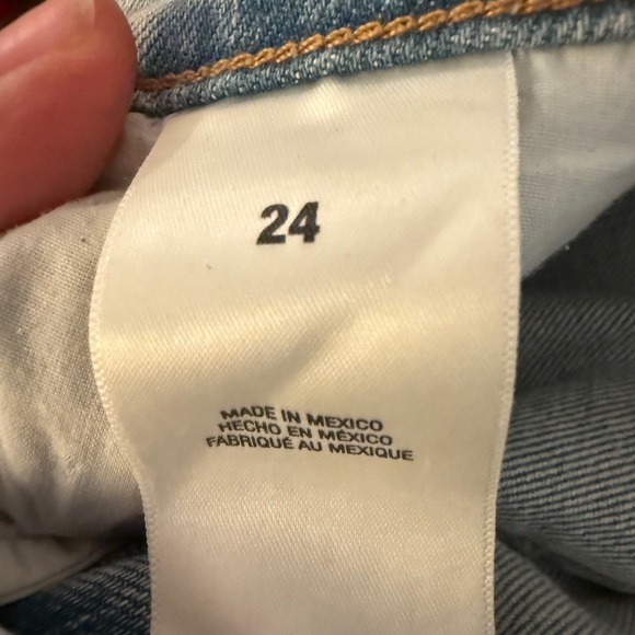 High Rise Blue Jeans Classic Denim - Picture 12 of 13